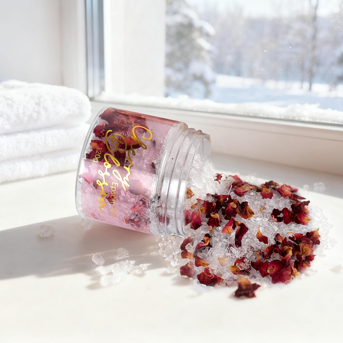LILY ROY Epsom Salt set with greeting card