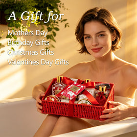 LILY ROY Shower Gel and Body Lotion from the spa gift set