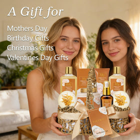 LILY ROY Shower Gel and Bubble Bath bottles in Vanilla scent