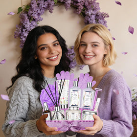 LILY ROY spa gift set beautifully arranged for gifting