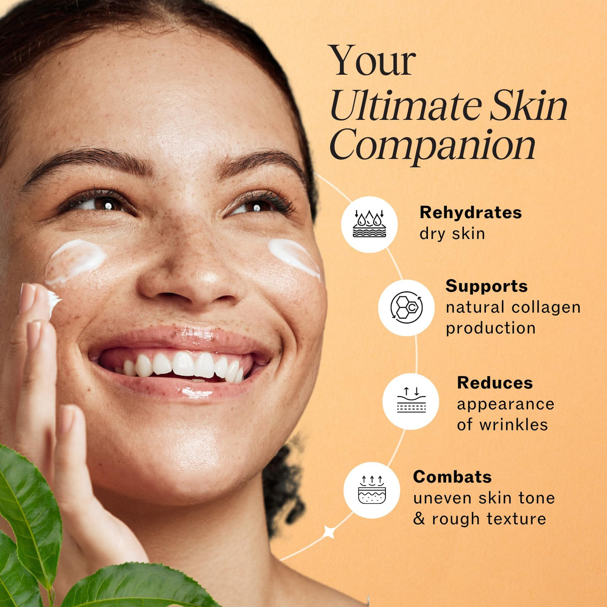 LilyAna Naturals Anti Aging Retinol Cream on a vanity with flowers