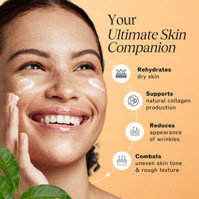 LilyAna Naturals Anti Aging Retinol Cream on a vanity with flowers