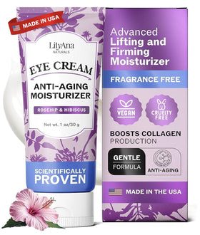 LilyAna Naturals Eye Cream 1 oz front view