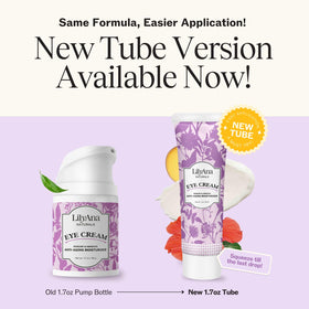 LilyAna Naturals Eye Cream packaging details