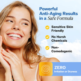 LilyAna Naturals Retinol Face Cream 50g with hyaluronic acid and vitamin E