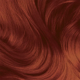 Lime Crime Butterscotch Hair Dye swatch on hair