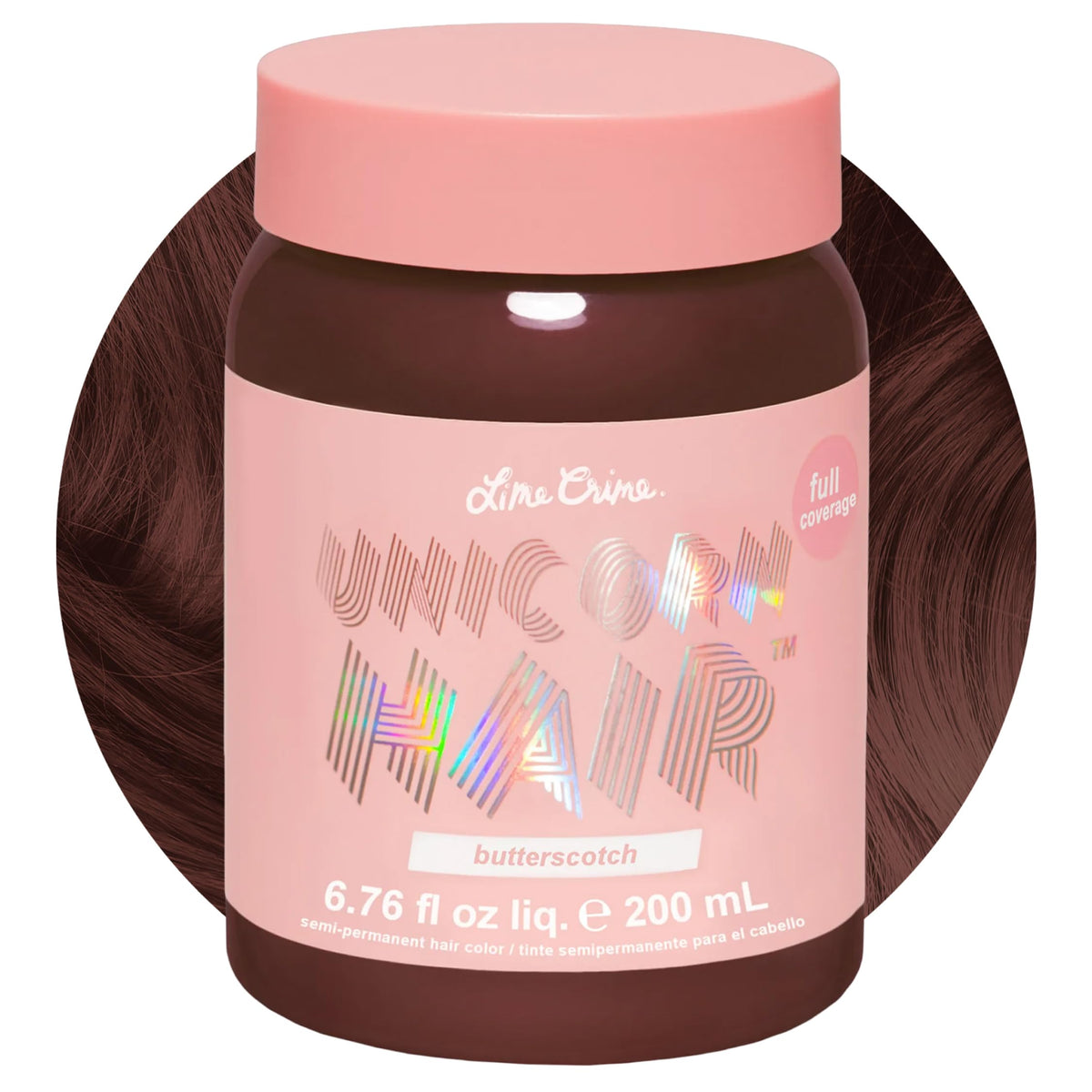 Lime Crime Butterscotch Unicorn Hair Dye front view