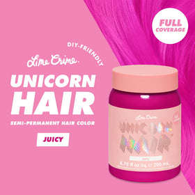Lime Crime Juicy hair dye packaging side view