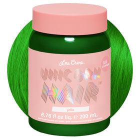 Lime Crime Unicorn Hair Dye Jello Tropical Green front view