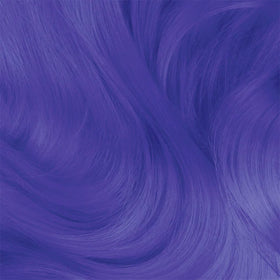 Lime Crime Unicorn Hair Dye Peri Dust application process on hair