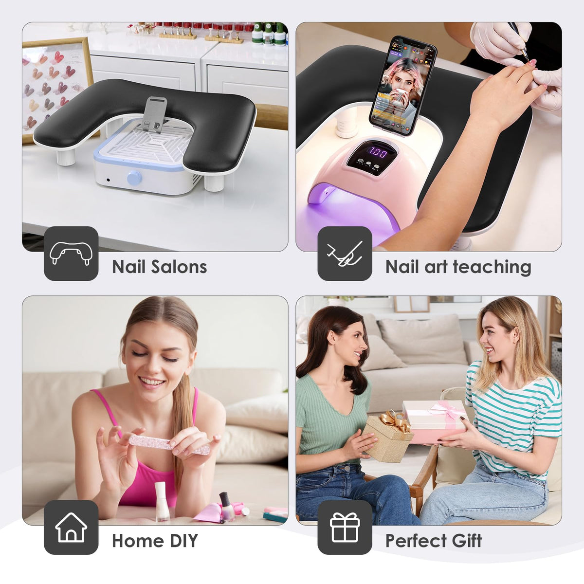 LIONVISON Arm Rest with easy-clean surface after use