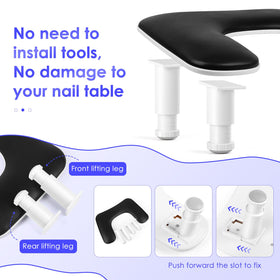 LIONVISON Nail Arm Rest side view