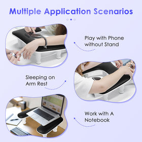 LIONVISON Nail Arm Rest with non-slip pad