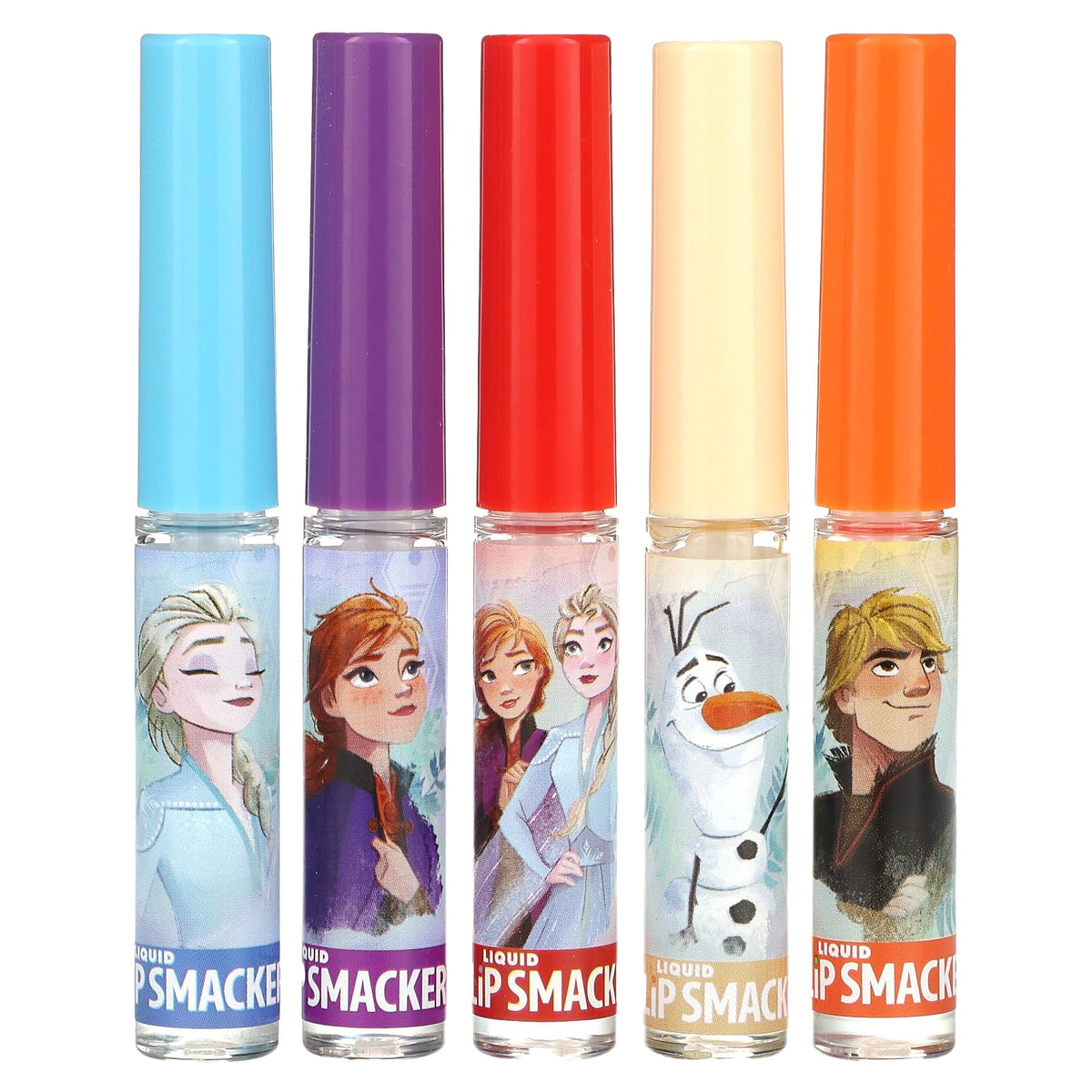 Lip Smacker Disney Frozen 2 Liquid Flavored Lip Balm Party Pack front view