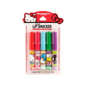 Lip Smacker Hello Kitty Flavored Liquid Lip Gloss Set front view