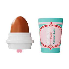 Lip Smacker Holiday Café Lip Balm Trio set on a festive background