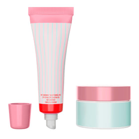 Lip Smacker Holiday Don’t Disturb Lip Kit packaging showcasing festive design
