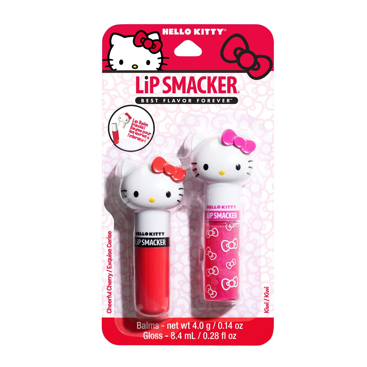 Lip Smacker Lippy Pals Hello Kitty Flavored Lip Balm front view