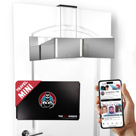 LIPFISBARBERSHOP.COM 360 Mirror MINI LED Light front view