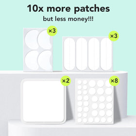 LitBear Large Pimple Patches 10mm size close-up
