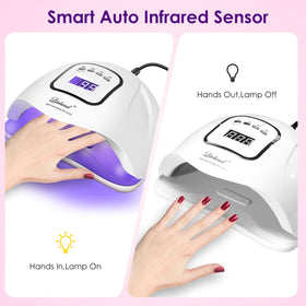 Liteland UV Gel Nail Lamp with handle for easy portability