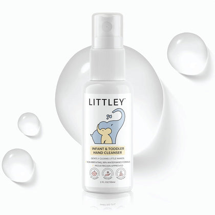 LITTLEY Infant & Toddler Hand Cleanser 2 oz spray front view