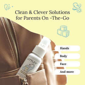 LITTLEY Infant & Toddler Hand Cleanser back view