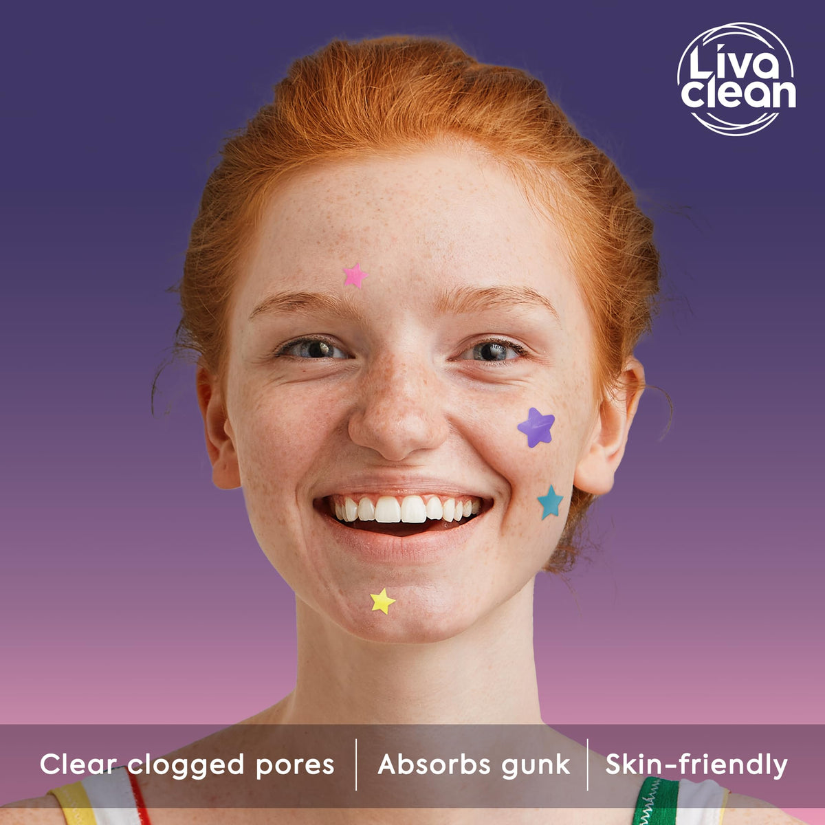 LivaClean Superstar Pimple Patch multiple patches displayed
