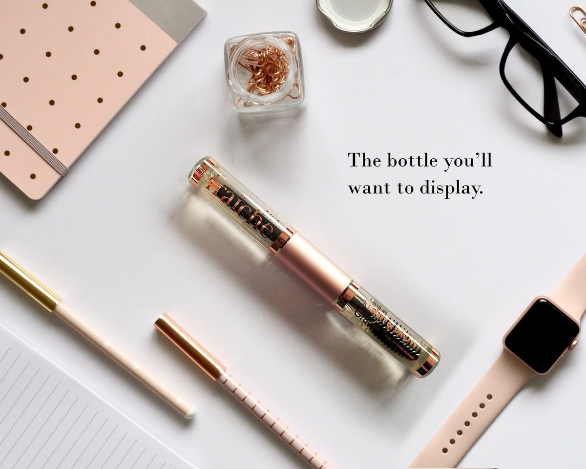Live Fraiche Lash Serum Mascara Tube in lifestyle setting