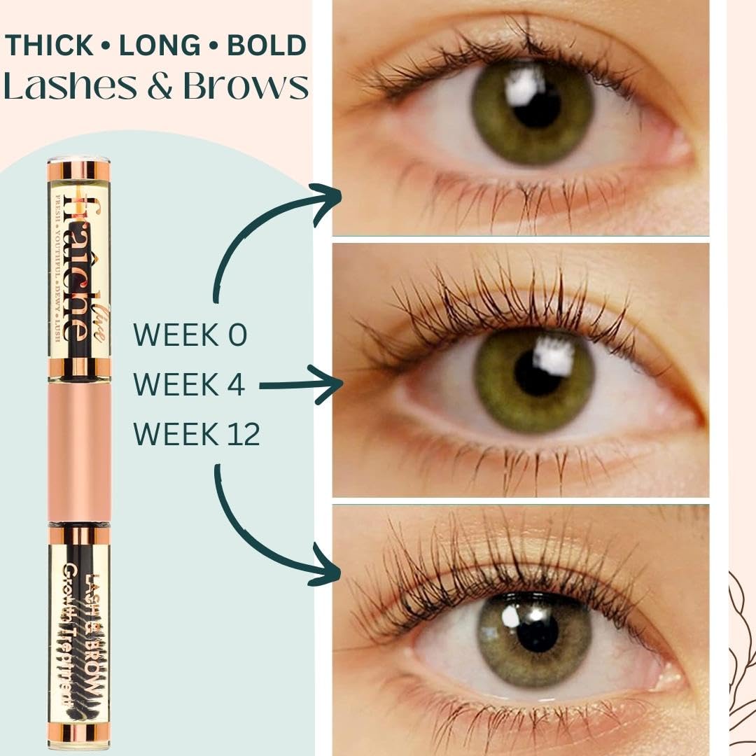 Live Fraiche Lash Serum tube with dual applicator