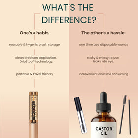 Live Fraiche lash serum with natural ingredients
