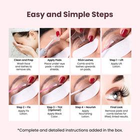 LIVIA Korean Lash Lift Kit nourishing serum close-up