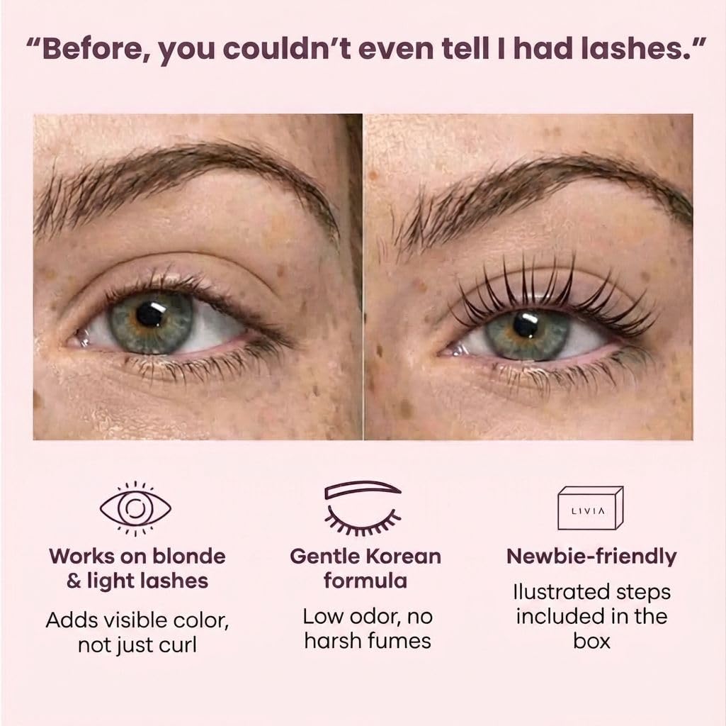 LIVIA Korean Lash Lift silicone pads in various sizes