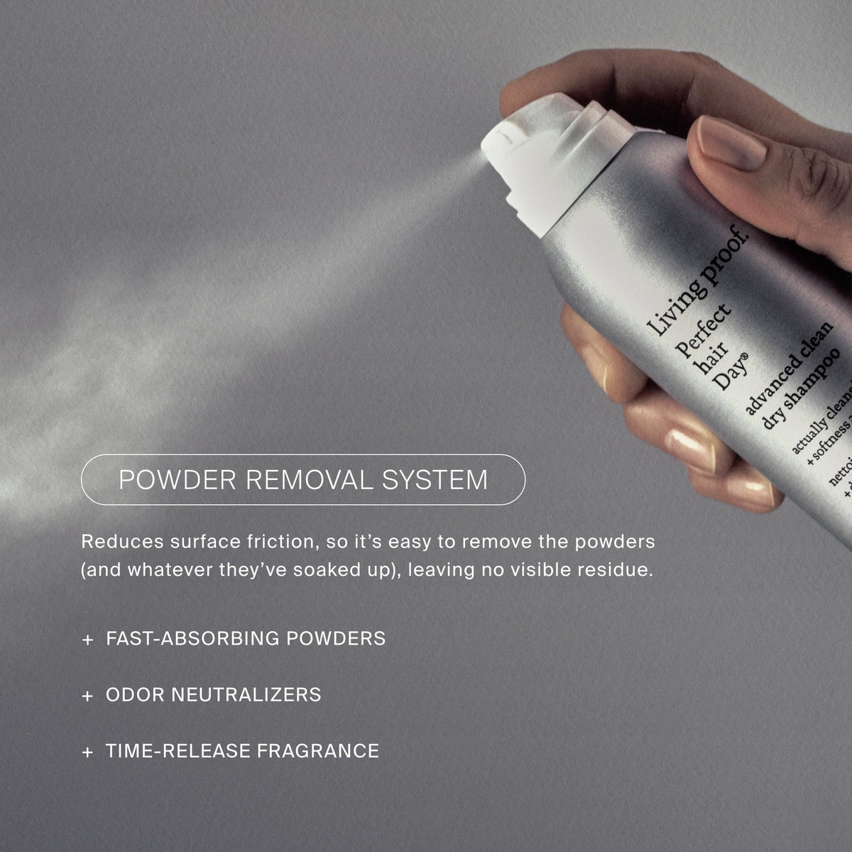 Living Proof Dry Shampoo 9.9 oz packaging