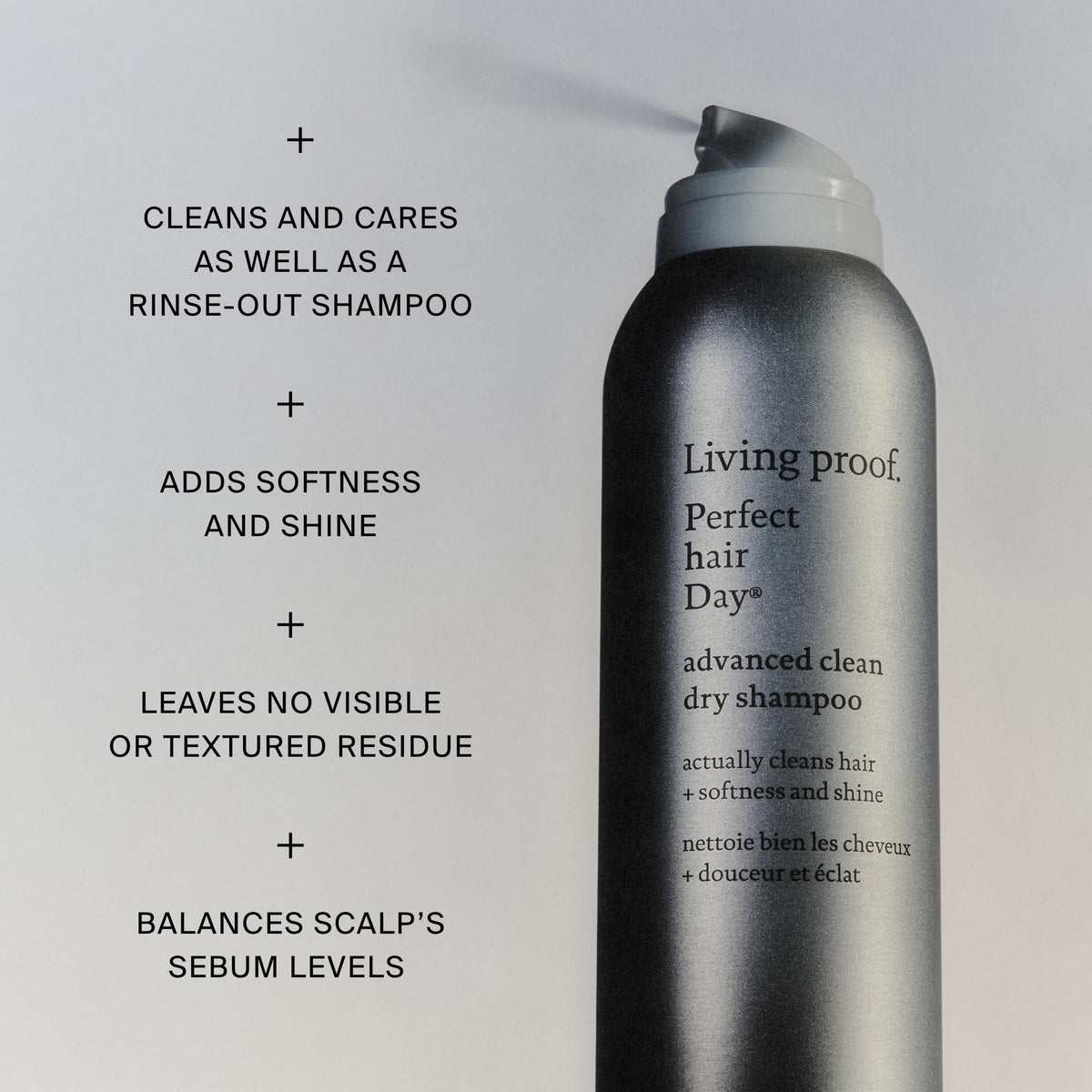 Living Proof Dry Shampoo 9.9 oz side view