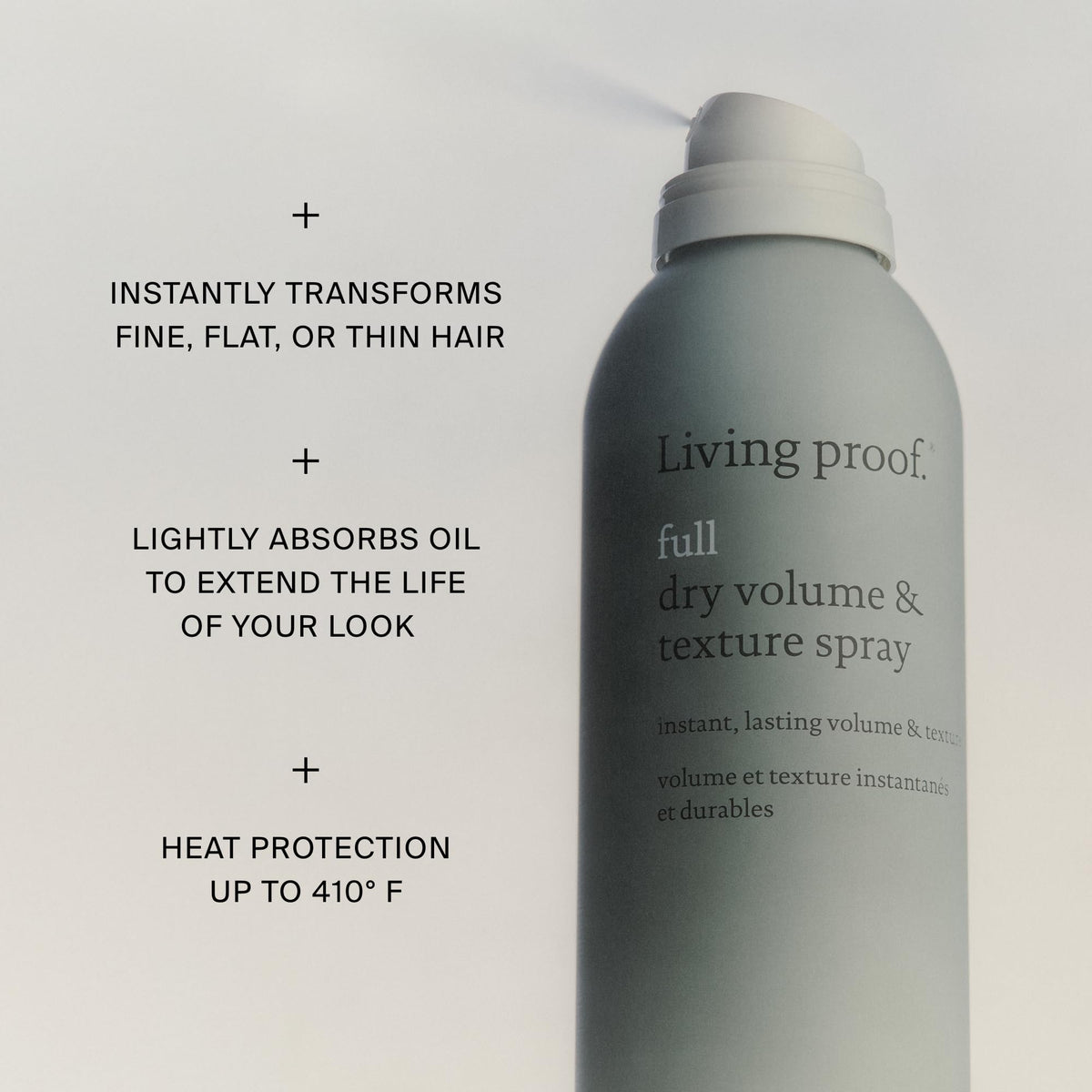 Living Proof Full Dry Volume & Texture Spray 7.5 oz side view
