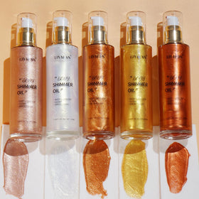 LIYALAN Shimmer Body Oil Bronze Gold packaging
