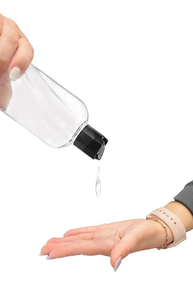ljdeals packaging of 16 oz clear plastic bottles