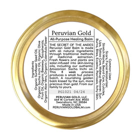 Llama Mama Peruvian Gold Healing Balm texture close-up