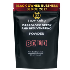 Locsanity BOLD Locs Detox Powder 8oz front view