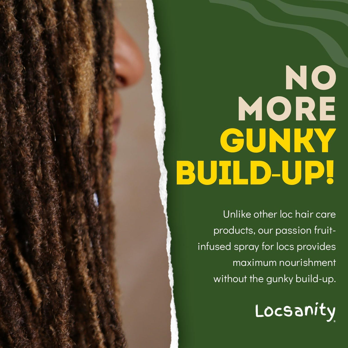 Locsanity Daily Moisturizing Spray in a lifestyle setting