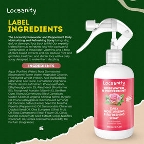 Locsanity Daily Moisturizing Spray with fresh ingredients