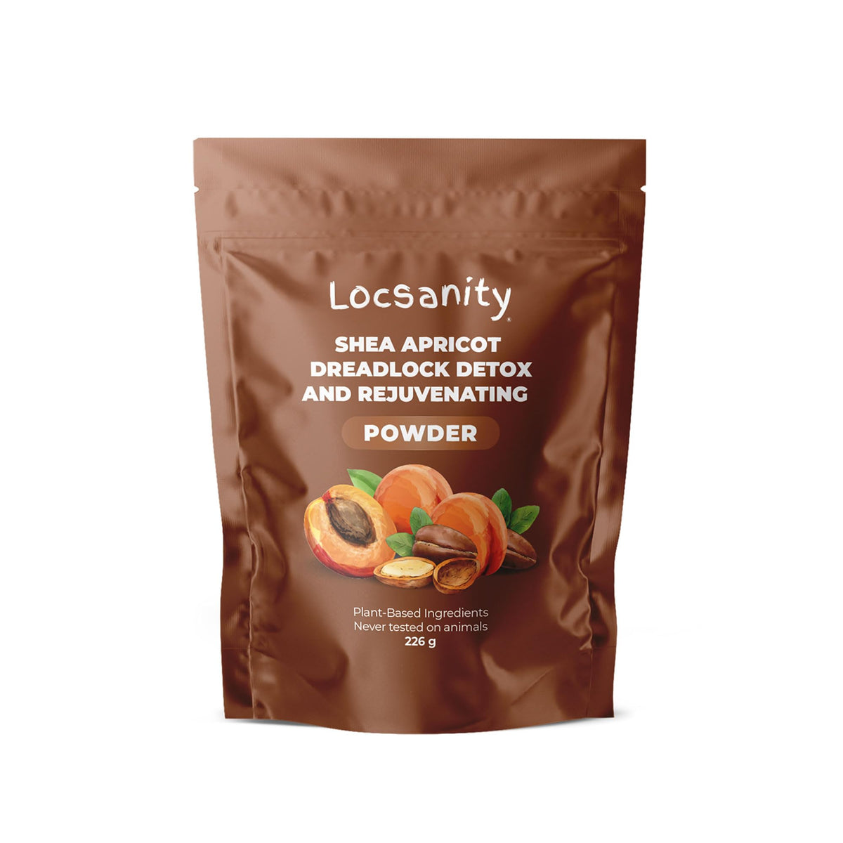 Locsanity Dreadlock Hair Scalp Detox powder front view