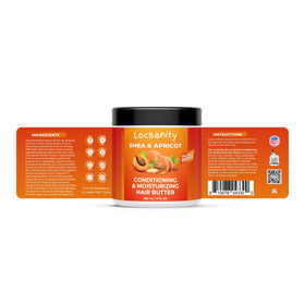 Locsanity hair oil and cream packaging
