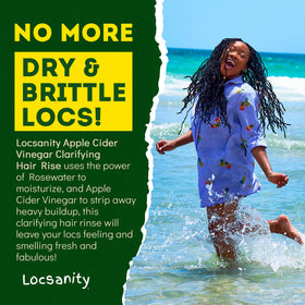 Locsanity Rosewater Peppermint Hair Rinse with fresh peppermint leaves