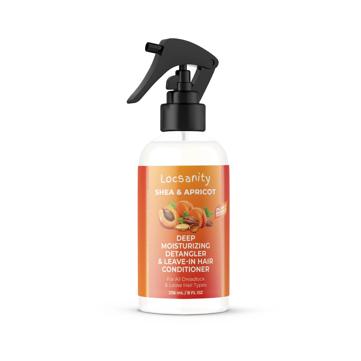 Locsanity Shea & Apricot Dreadlock Strength & Growth Formula front view