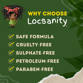 Locsanity spray bottle with passion fruit design