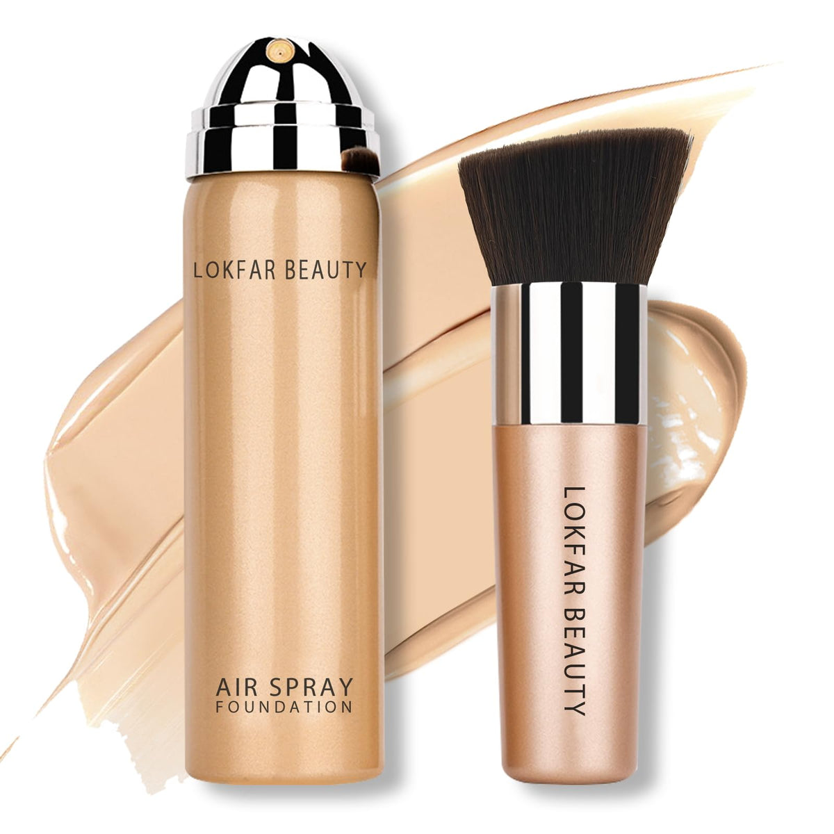 LOKFAR AirBrush Foundation Spray #02 Nude front view