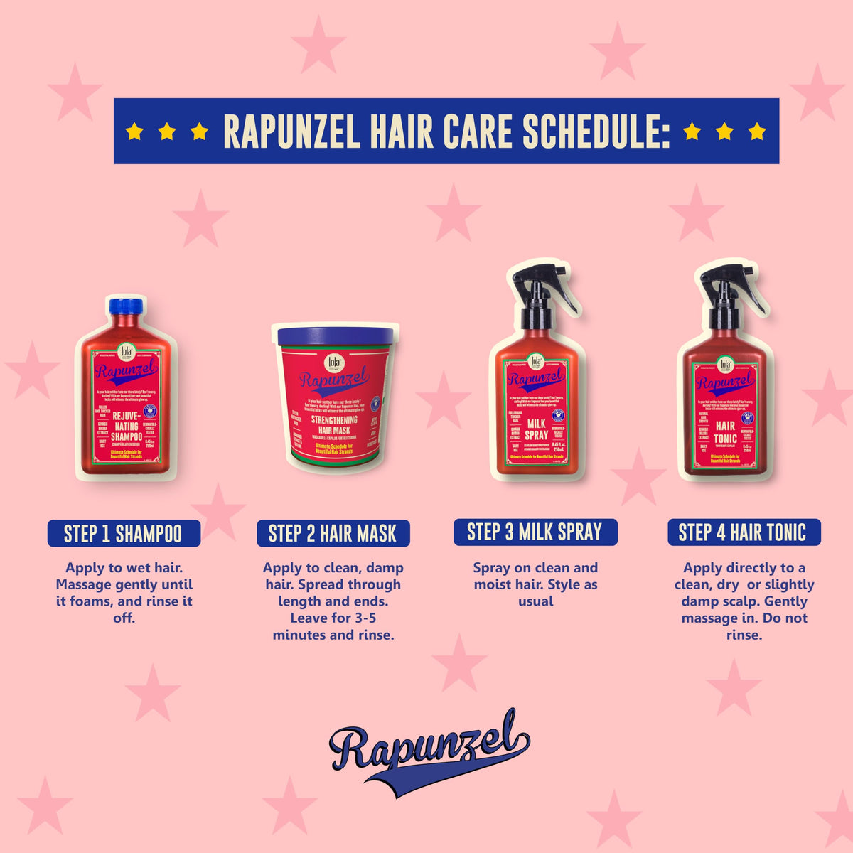 Lola Rapunzel Hair Tonic Spray on vanity