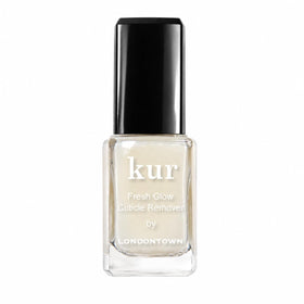 LONDONTOWN kur Fresh Glow Cuticle Remover front view with packaging